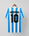 Argentina 1986 Home Shirt - Maradona 10 back