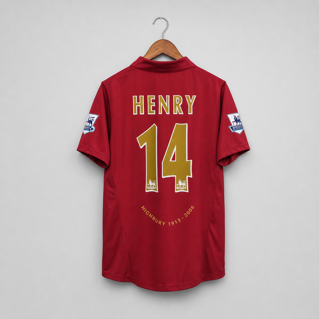Arsenal 2005/06 Home Jersey — Highbury's Last Season