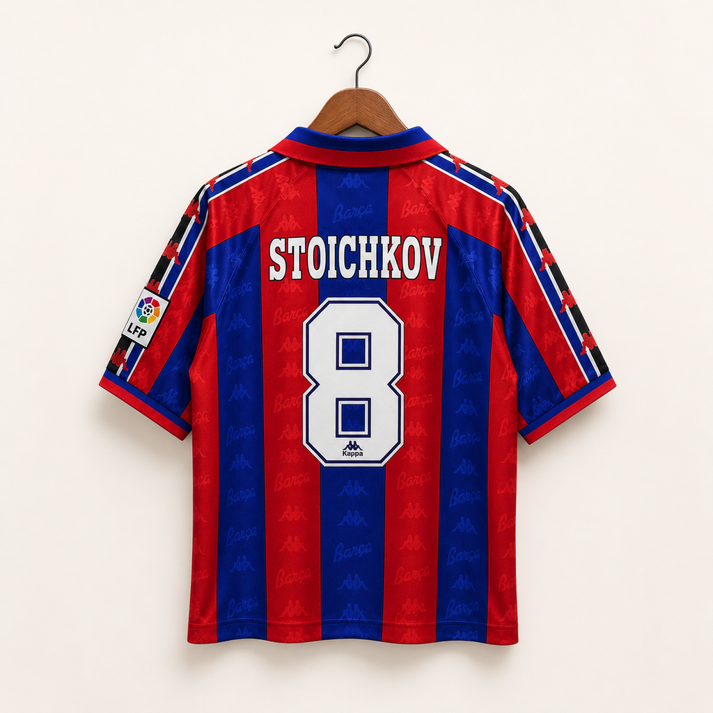 Barcelona 1995-97 Home Shirt | Stoichkov's Blaugrana