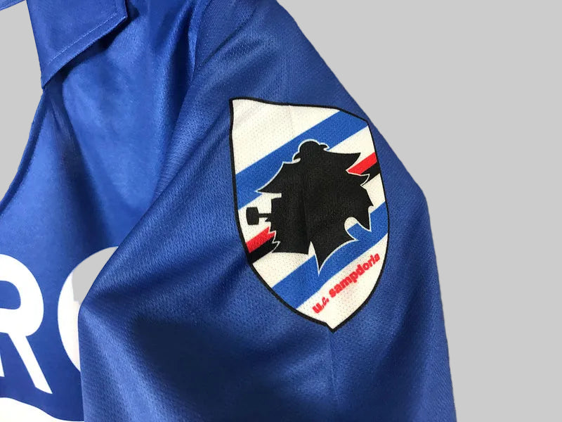 Sampdoria 1990/91 Home Shirt | Vialli & Mancini's Scudetto