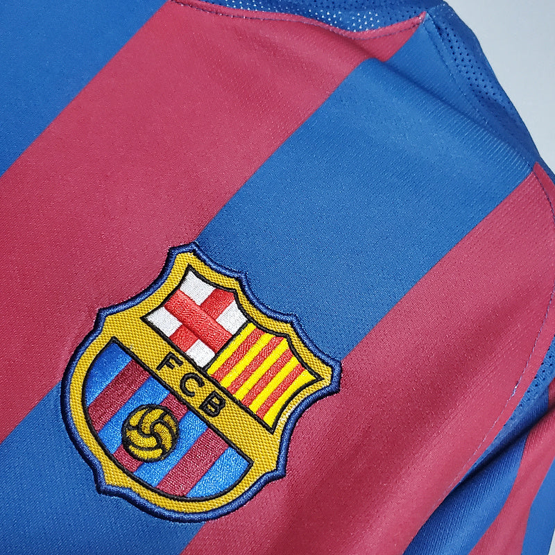 Barcelona 2005/06 Home Shirt | Ronaldinho's Champions League