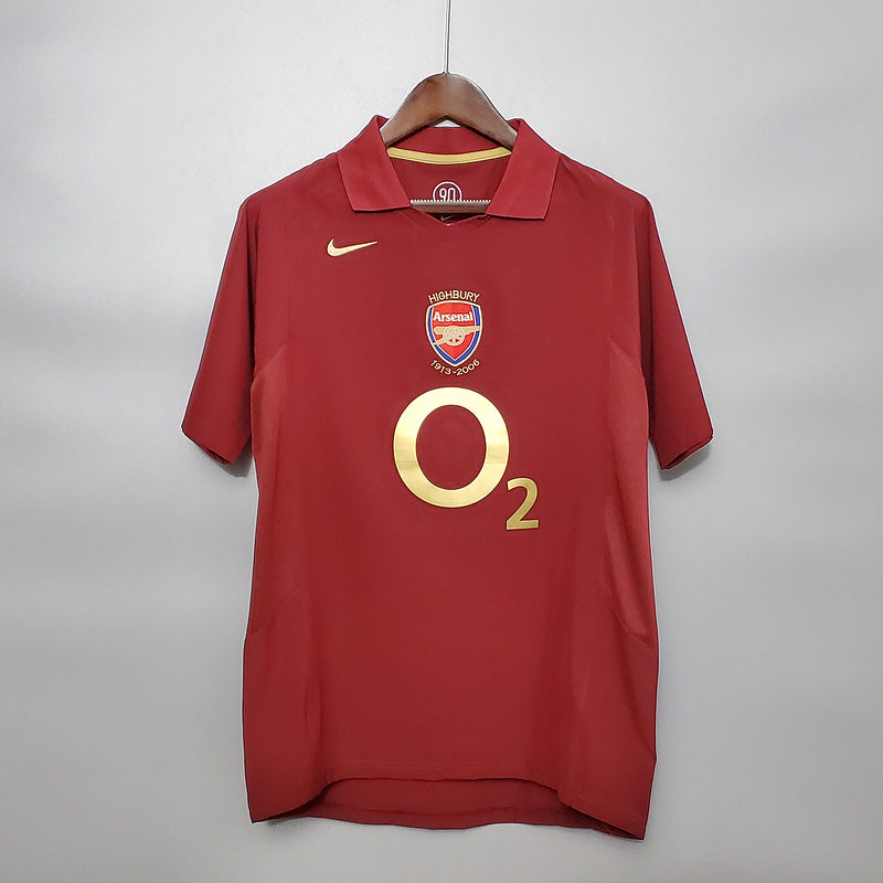 Arsenal 2005/06 Home Jersey — Highbury's Last Season