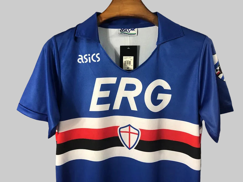 Sampdoria 1990/91 Home Shirt | Vialli & Mancini's Scudetto