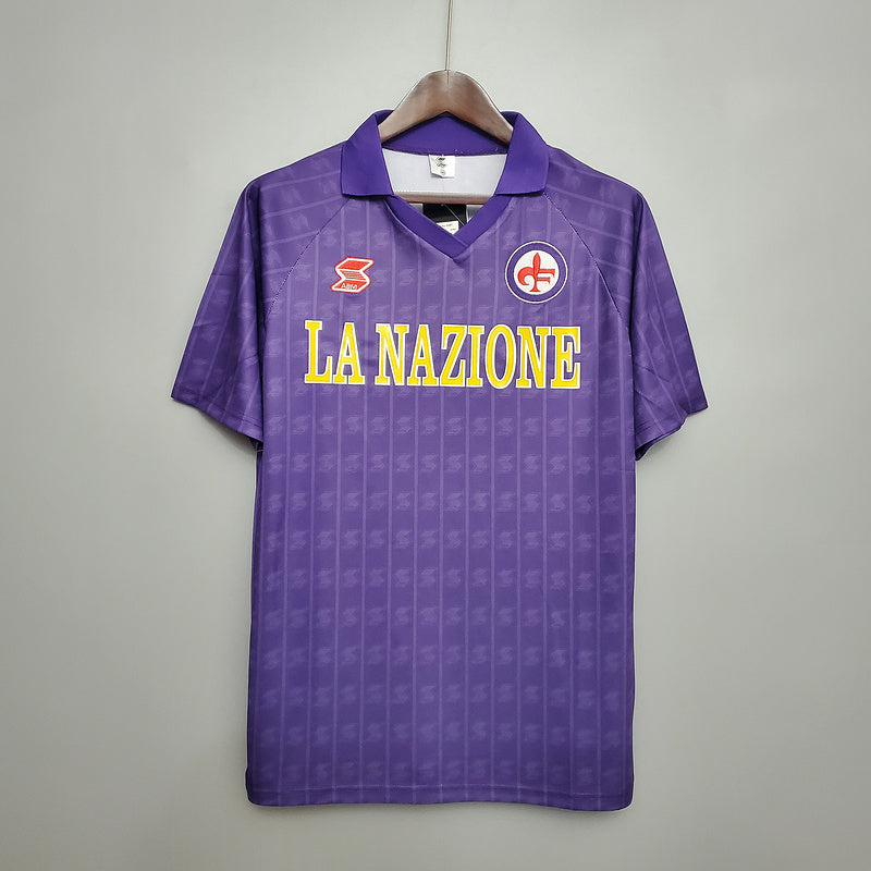 Fiorentina 1989/90 Home Shirt | The Season Before Batistuta