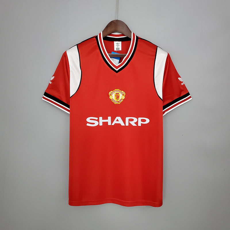 Manchester United 1984/86 Home Shirt | The Robson & Hughes Era