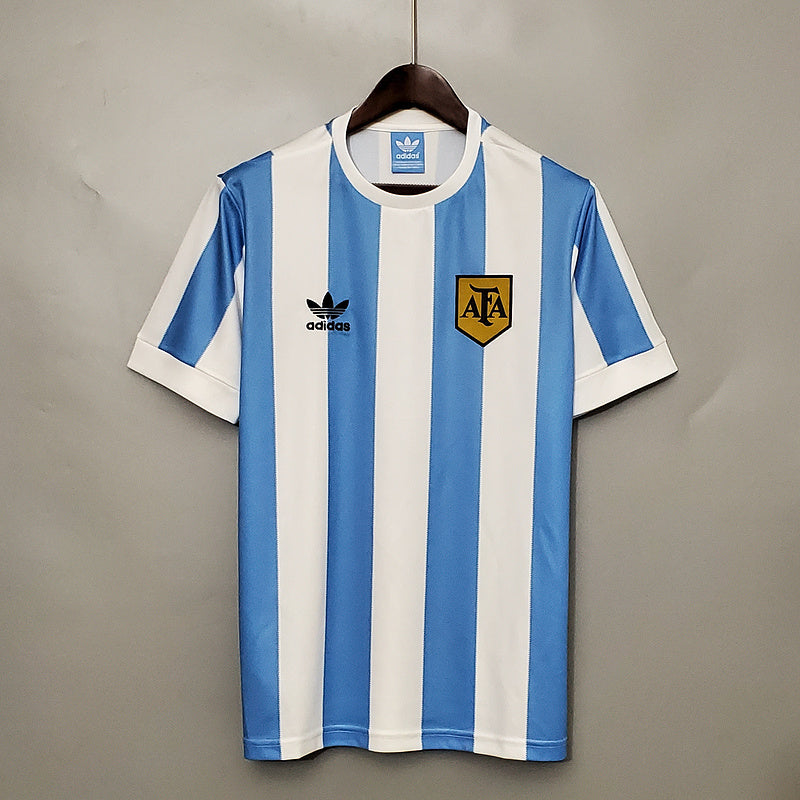 Argentina 1978 World Cup Home Shirt | Champions on Home Soil