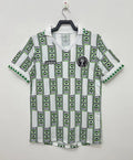 Nigeria 1994 World Cup retro away shirt — Super Eagles white feathered kit