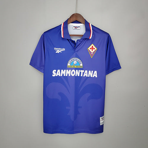 Fiorentina 1995/96 Home Shirt | Batistuta's Purple Reign